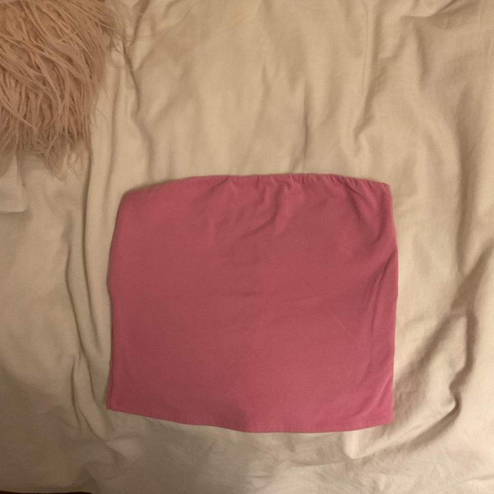 Garage Pink Tube Top